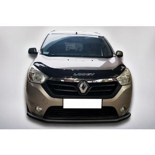 Front Bumper Guard ST008 Black (Stainless Steel) Renault Lodgy 2013-2022 photo 1