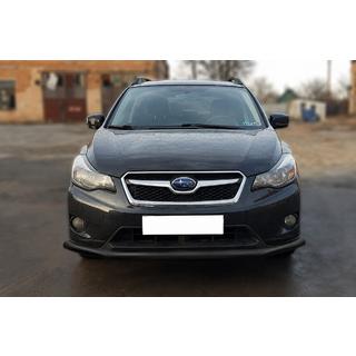 Front Bumper Guard ST008 Black (Stainless Steel) photo 1