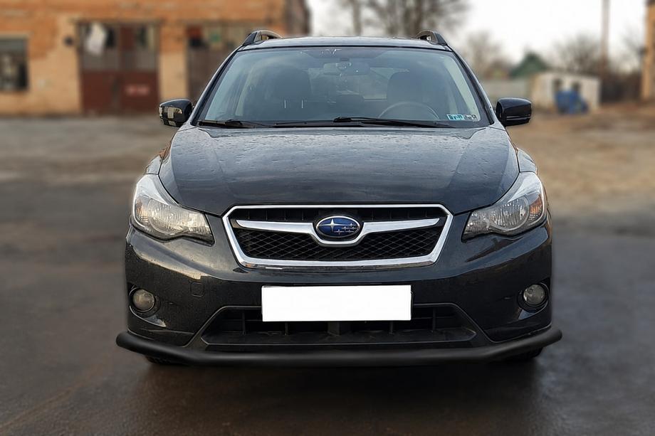 Subaru XV 2011-2017 Front Bumper Guard ST008 Black (Stainless Steel) Image