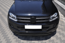 Volkswagen Amarok 2010-2022 Front Bumper Guard ST008 Black (Stainless Steel) photo 2