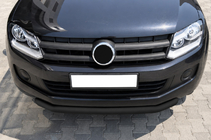 Volkswagen Amarok 2010-2022 Front Bumper Guard ST008 Black (Stainless Steel) photo 4