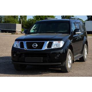 Front Bumper Guard ST008 Black (Stainless Steel) photo 1