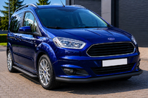 Ford Courier 2014-2023 Front Bumper Guard ST008 Black (Stainless Steel) photo 1