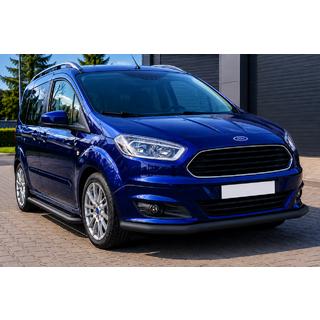 Front Bumper Guard ST008 Black (Stainless Steel)
