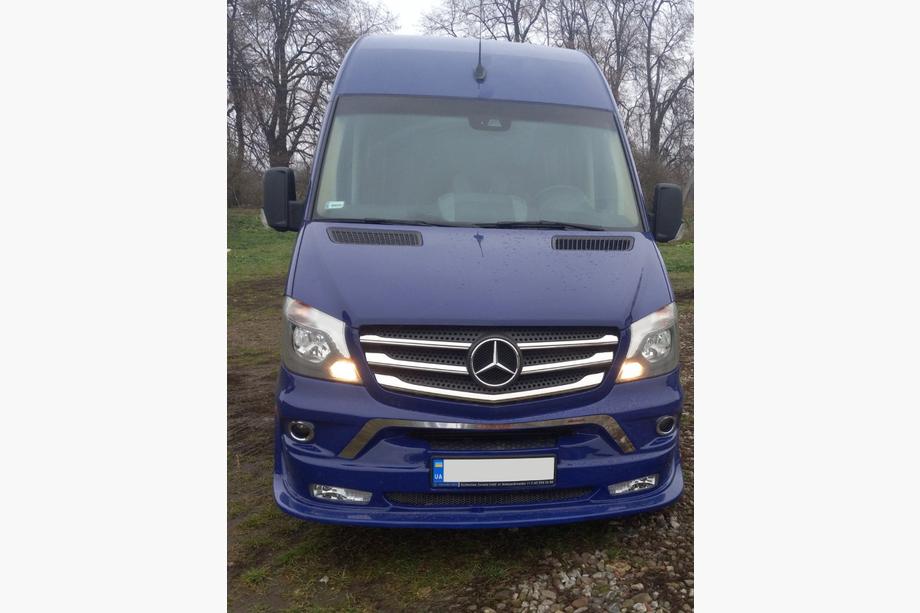 Mercedes Sprinter W906 2006–2018 Front bumper lip ERA (2013↗) Photo 3