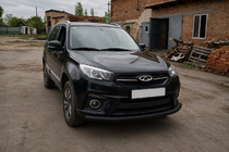Chery Tiggo 3 2005- Front Bumper Guard ST008 Black (Stainless Steel) photo 4