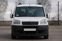 Fiat Doblo I 2001-2005 Front Bumper Guard ST008 Black (Stainless Steel) photo 2