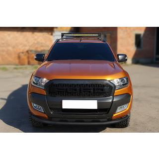 Front Bumper Guard ST008 Black (Stainless Steel) photo 1