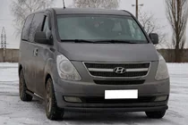 Hyundai H300, H1, Starex 2008-2020 Front Bumper Guard ST008 Black (Stainless Steel) photo 2