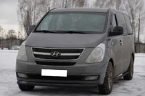Hyundai H300, H1, Starex 2008-2020 Front Bumper Guard ST008 Black (Stainless Steel) photo 3