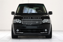 Range Rover III L322 2002-2012 Front Bumper Guard ST008 Black (Stainless Steel) photo 1