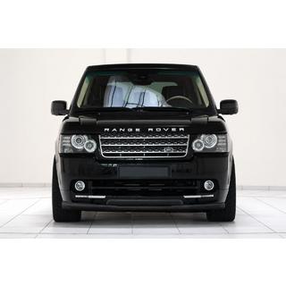 Front Bumper Guard ST008 Black (Stainless Steel) Range Rover III L322 2002-2012 photo 1