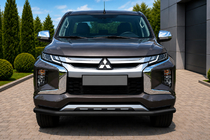 Fiat Fullback 2016- Front Bumper Guard ST008 Black (Stainless Steel) photo 1