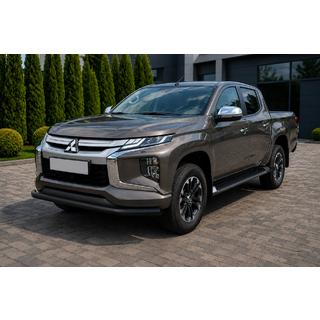 Front Bumper Guard ST008 Black (Stainless Steel) photo 2