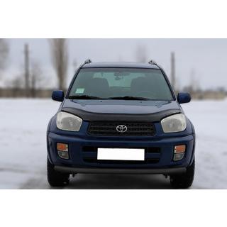 Front Bumper Guard ST008 Black (Stainless Steel) Toyota Rav 4 2001-2005 photo 1