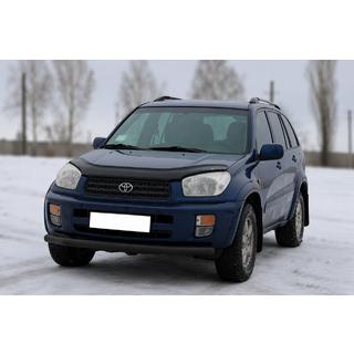 Front Bumper Guard ST008 Black (Stainless Steel) Toyota Rav 4 2001-2005 photo 3