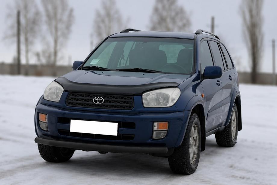 Toyota Rav 4 2001-2005 Front Bumper Guard ST008 Black (Stainless Steel) Photo 3