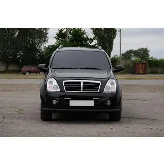 Front Bumper Guard ST008 Black (Stainless Steel) photo 2