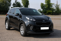 Kia Sportage 2015-2021 Front Bumper Guard ST008 Black (Stainless Steel) photo 2