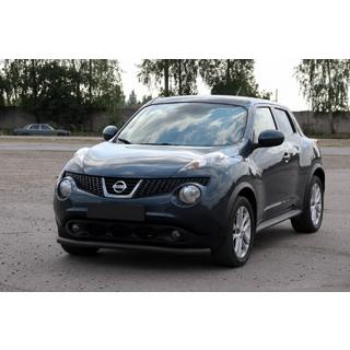 Front bull bar ST008-2 Black (stainless steel) photo 2