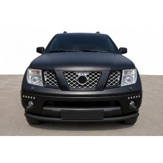 Front bull bar ST008-2 Black (stainless steel)