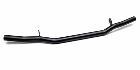 Mercedes Vito W639 2004-2014 Front bull bar ST011 Black (stainless steel) photo 1