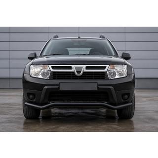 Front protection bar ST012 Black (stainless steel)