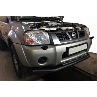 Front bull bar ST014 Black (stainless steel)