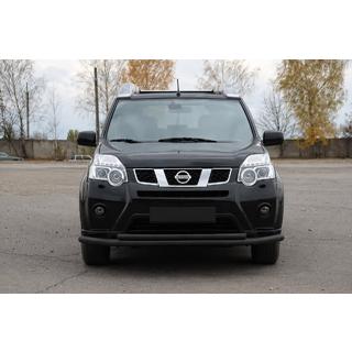 Front bull bar ST014 Black (stainless steel) photo 3