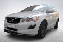 Volvo XC60 2009-2017 Front bull bar ST014 Black (stainless steel) photo 1
