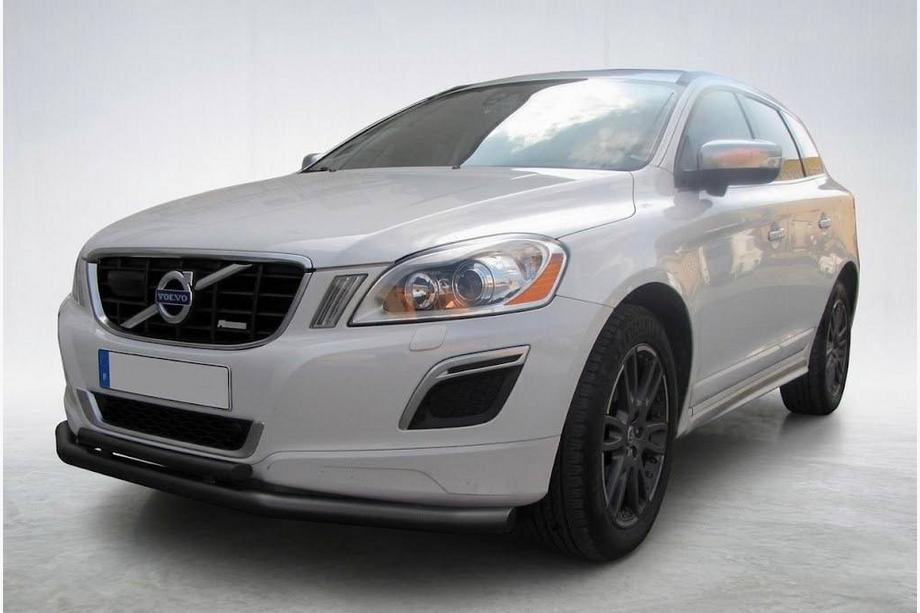 Volvo XC60 2009-2017 Front bull bar ST014 Black (stainless steel) Image