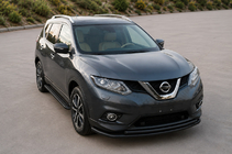 Nissan X-trail T32/Rogue 2014-2021 Front bull bar ST014 Black (stainless steel) photo 1