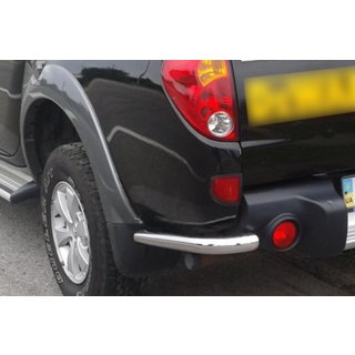 Rear Corner Bars AK003 (2 pcs, stainless steel) Mitsubishi L200 2006-2015 photo 1