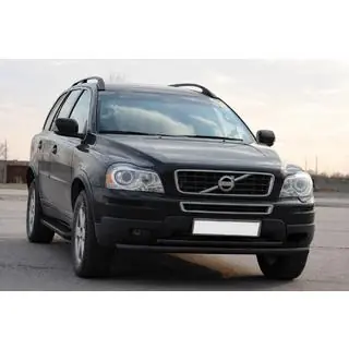 Front bull bar ST014 Black (stainless steel) Volvo XC90 2002-2014 photo 3