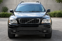 Volvo XC90 2002-2014 Front bull bar ST014-2 Black (stainless steel) photo 1