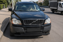 Volvo XC90 2002-2014 Front bull bar ST014-2 Black (stainless steel) photo 2