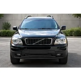 Front bull bar ST014-2 Black (stainless steel) Volvo XC90 2002-2014 photo 1