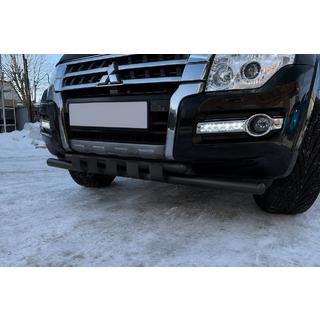 Front bull bar ST015 Black (stainless steel) photo 2