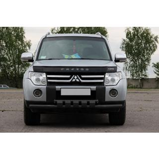 Front bull bar ST015 Black (stainless steel) photo 2