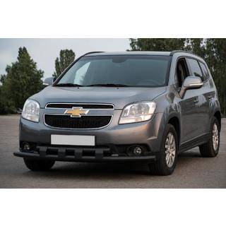 Front bull bar ST015 Black (stainless steel) photo 3