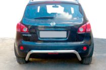 Nissan Qashqai 2007-2010 Rear Bar AK007 (Stainless Steel) photo 2