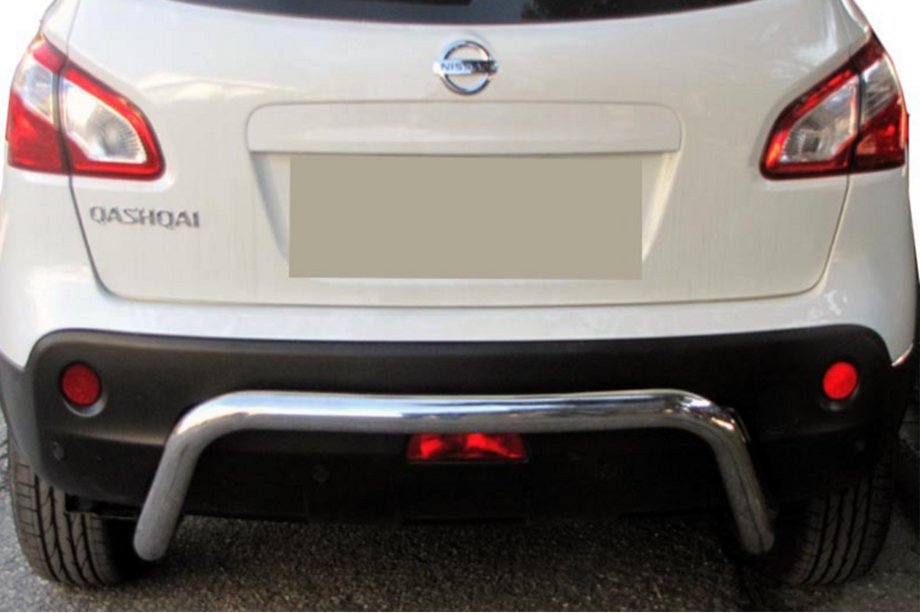 Nissan Qashqai 2007-2010 Rear Bar AK007 (Stainless Steel) Image