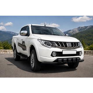Front bull bar ST015 Black (stainless steel)