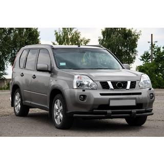 Front bull bar ST015/2 Black (stainless steel) photo 1