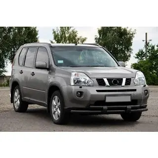 Front bull bar ST015/2 Black (stainless steel) photo 1