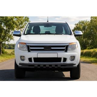 Front bull bar ST016 Black (stainless steel) photo 1