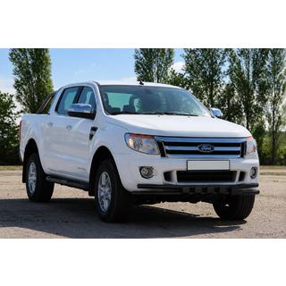 Front bull bar ST016 Black (stainless steel) photo 3
