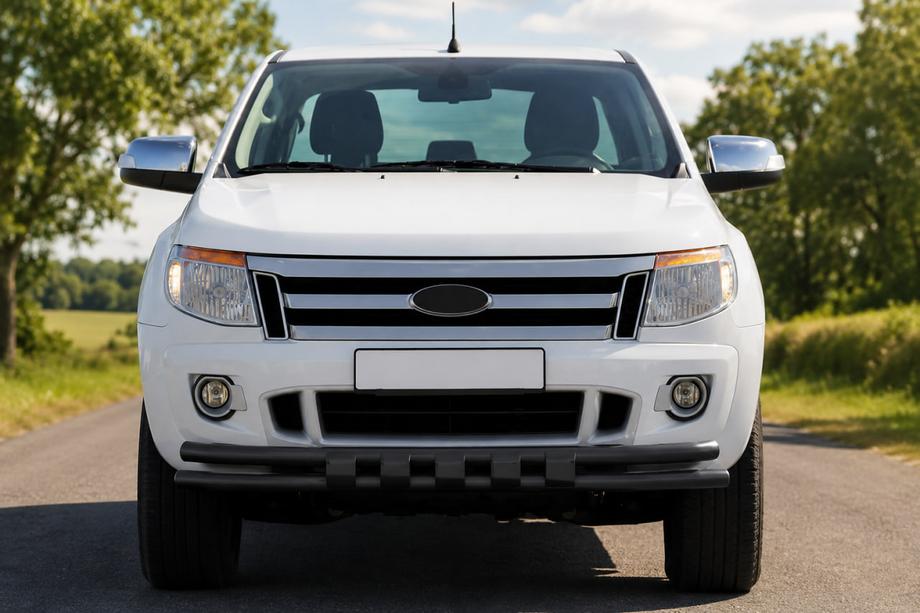 Ford Ranger 2011–2022 Front bull bar ST016 Black (stainless steel) Image