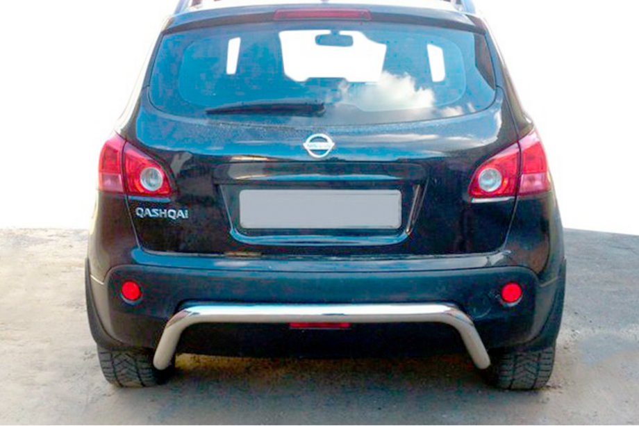 Nissan Qashqai 2010-2014 Rear Bar AK007 (Stainless Steel) Image