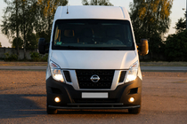 Renault Master 2011-2023 Front bull bar ST016 Black (stainless steel) photo 2
